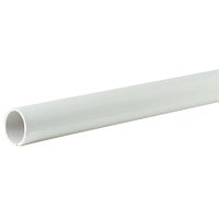 PVC 16020B 0600HC Charlotte Pipe 20 Ft. SDR 26 Cold Water PVC Pressure Pipe, Belled End