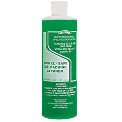 Item 401717, Nickel-Safe Ice Machine Cleaner is formulated as the safest product for 