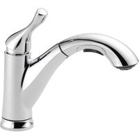 16953-DST Delta Grant Single Handle Pull-Out Kitchen Faucet faucet kitchen
