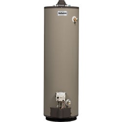 Item 401856, Self-cleaning natural gas water heater.