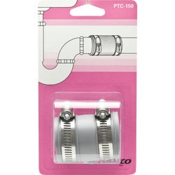 Item 402532, Fernco tubular drain pipe connectors offer a quick and easy way to extend, 