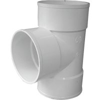 414106BC IPEX Canplas PVC Sanitary Bull Nose Tee