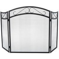FS01 Home Impressions 3-Panel Decorative Fireplace Screen
