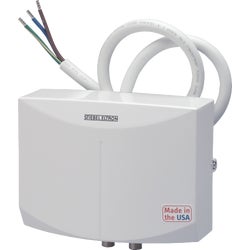 Item 403544, The Mini tankless electric water heater ships with a flow restrictor, 