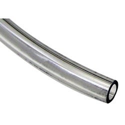 Item 403959, Clear vinyl tubing. Suitable for use with liquids, chemicals, and gases.