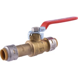 Item 404054, SharkBite Slip Ball Valve is a high quality forged brass ball valve with 