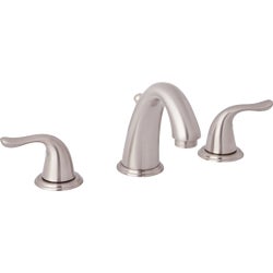 Item 404228, Widespread lavatory faucet with pop-up.