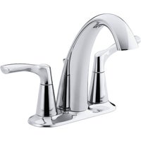 R37024-4D1-CP Kohler Mistos 2-Handle 4 In. Centerset Bathroom Faucet with Pop-Up