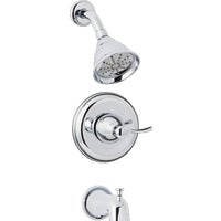 F1210005CP-JPA3 Home Impressions Single Handle Traditional Style Pressure Balance Tub & Shower Faucet