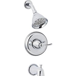 Item 404295, Single metal handle traditional style Pressure Balance tub and shower 