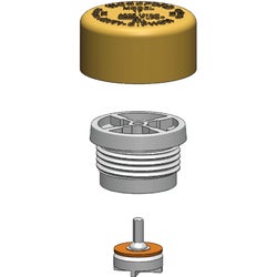 Item 404301, Woodford Model 17, 3-piece repair kit includes cap, body and float.