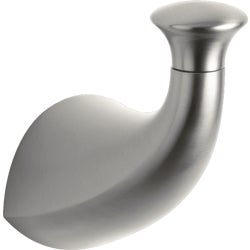 Item 404313, Mistos robe hook constructed of premium metal for long-lasting durability.