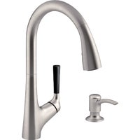 R562-SD-VS Kohler Malleco Pull-Down Kitchen Faucet with Soap or Lotion Dispenser