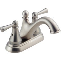 25999LF-SS Delta Haywood 2-Handle 4 In. Centerset Bathroom Faucet with Pop-Up bathroom faucet