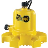 WWB Wayne WaterBUG 1/6 HP Submersible Utility Pump With Multi-Flo Technology