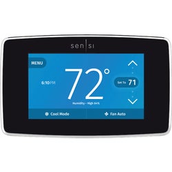 Item 404507, The Sensi Touch WiFi thermostat puts comfort control anytime, anywhere, at 