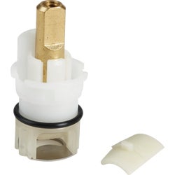 Item 404776, Hot/Cold brass stem assembly for 2 handle faucets