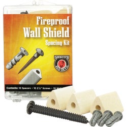 Item 404867, Recommended for mounting all types of stove boards. Provides 1 In.