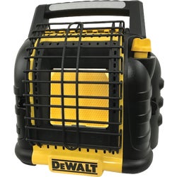 Item 404964, DeWalt cordless portable indoor safe radiant heater features a heavy-duty 