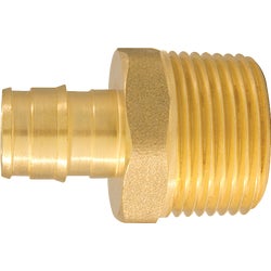 Item 405067, Expansion PEX A x Male Pipe Thread (MIP) Adapter. Lead free brass.