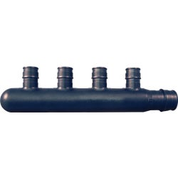 Item 405075, 3/4 In. Expansion PEX A Branch Manifold with 1/2 In. Outlets. Poly Alloy.