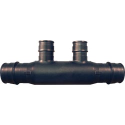 Item 405082, 3/4 In. Expansion PEX A Flow Through Manifold with 1/2 In. Outlets.