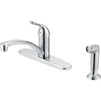 FS6A0242CP-JPA1 Home Impressions Single Handle Kitchen Faucet with Side Spray