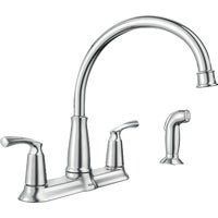 87403 Moen Bexley Double Handle Kitchen Faucet