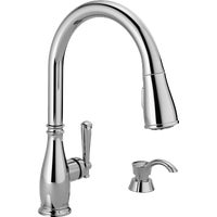 19962Z-SD-DST Delta Charmaine Single Handle Pull-Down Kitchen Faucet faucet kitchen