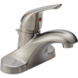Item 405258, Foundations series single lever lavatory faucet.
