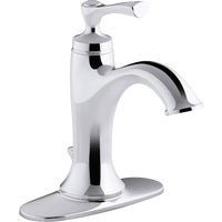R72782-4D1-CP Kohler Elliston 4 In. Centerset Bathroom Faucet with Pop-Up