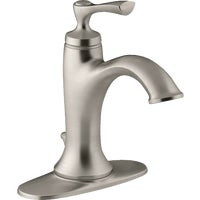R72782-4D1-BN Kohler Elliston 4 In. Centerset Bathroom Faucet with Pop-Up