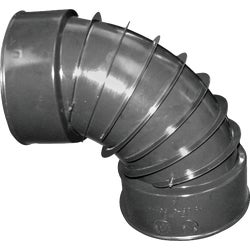 Item 405519, Corrugated fittings are made from strong lightweight polyethylene plastic