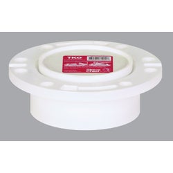 Item 405902, Total knockout, flush to floor, closet flange will not break apart and 