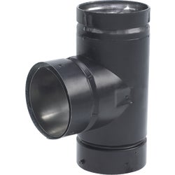 Item 406066, 3" tee with cap. Type L insulated pipe for pellet stove applications.