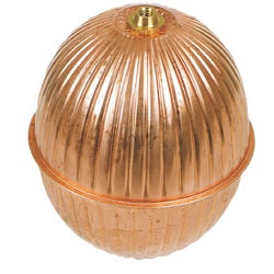 Item 407553, 4" x 5" oval shape. Type A . Corrugated copper for maximum strength.
