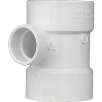 PVC 00401  1200HA Charlotte Pipe PVC Reducing Sanitary Tee