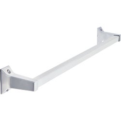 Item 408856, Alpha series zinc die-cast wall mount towel bar with exposed mounting 
