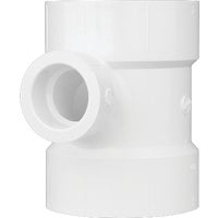 PVC 00401  1600HA Charlotte Pipe PVC Reducing Sanitary Tee