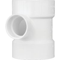 PVC 00401  1800HA Charlotte Pipe PVC Reducing Sanitary Tee