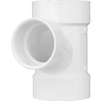 PVC 00401  2000HA Charlotte Pipe PVC Reducing Sanitary Tee