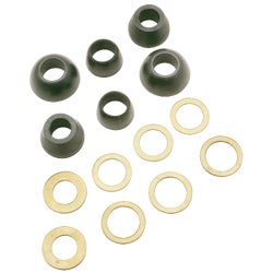 Item 409392, 22-piece assortment for basin and ball cock supplies.