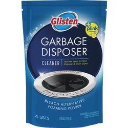 Item 410705, Garbage disposer cleaner with bleach alternative, provides a 3 to 4 minute 