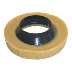 Item 411904, Standard size. Fits 3" and 4" lines for floor toilet bowls.