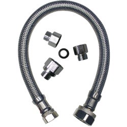 Item 413496, 20 In. universal kit faucet connector.