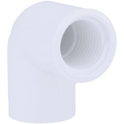Item 414360, White to fit standard weight pressure fitting for I.P.S.