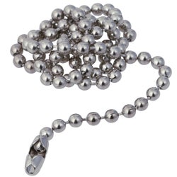 Item 415054, Finest-quality brass chain, chrome-plated.