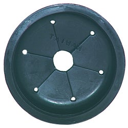 Item 415571, Ends annoying splash-back in disposal units. Made of durable rubber.