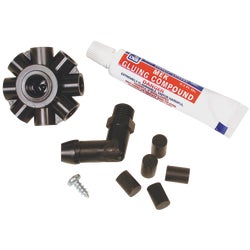 Item 417211, Includes: Distributor head, water distributor adapter, MEK solvent, and 