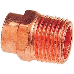 Item 418104, Copper (sweat/solder) to Male pipe thread